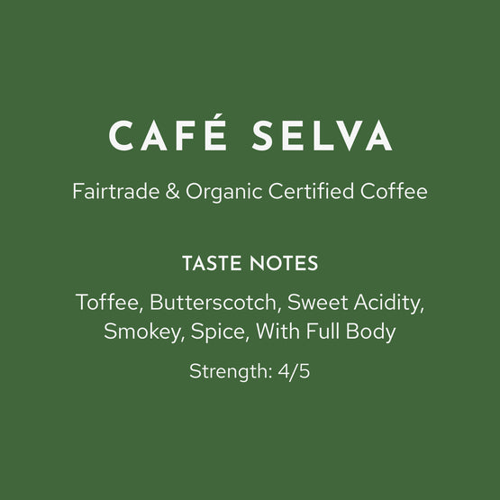Cafe Selva front label