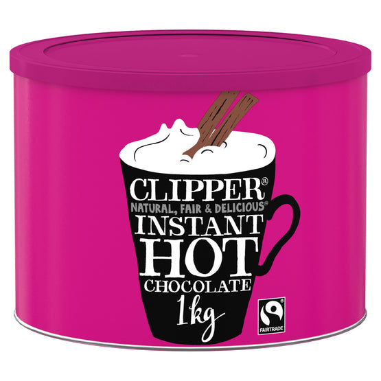 Clipper Fairtrade Instant Hot Chocolate 1kg