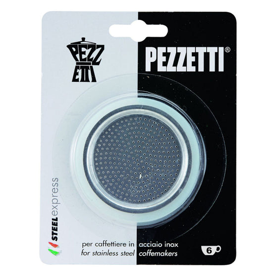 PEZZETTI STEELEXPRESS - 6 CUP FILTER AND SEALS KIT