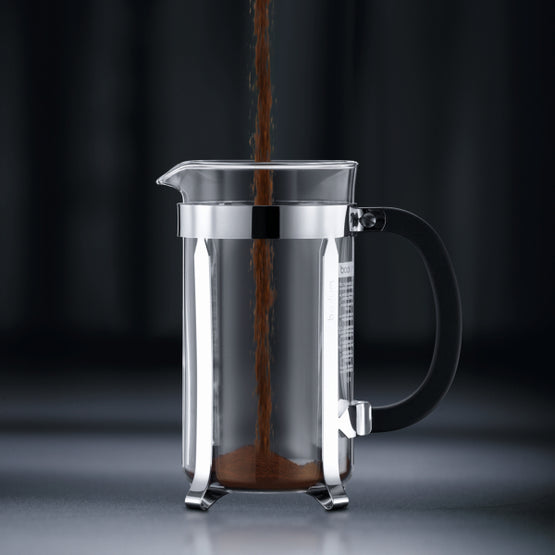 BODUM CAFFETTIERA COFFEE MAKER, 3 CUP, 0.35 L, 12 OZ - BLACK