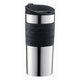 BODUM TRAVEL MUG, 0.35 L, 12OZ - S/S, BLACK