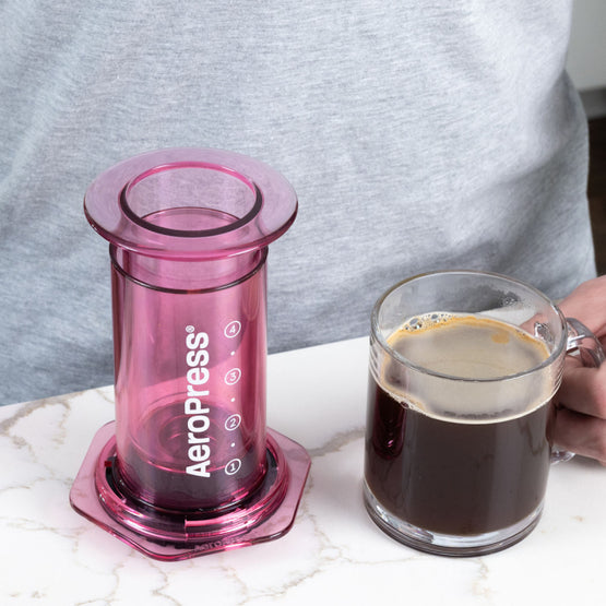 AeroPress Clear Pink