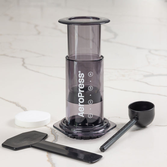 AEROPRESS CLEAR BLACK COFFEE MAKER