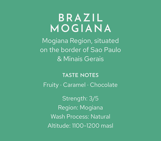 Brazil Mogiana front label