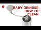 EUREKA BABY HAND GRINDER - NATURAL BODY / GLASS BASE